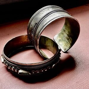 2 Vintage Moroccan braceletst